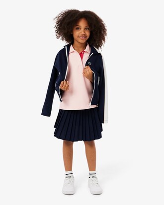 Oversized Polohemd aus Piqu&eacute;   