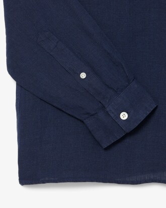 Regular Fit-Leinenhemd