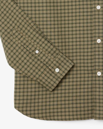 Regular Fit-Hemd aus kariertem Flanell