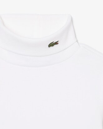 T-Shirt aus Baumwolle mit Rollkragen