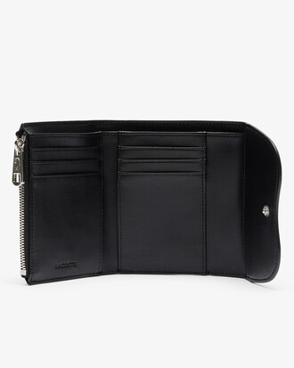 Leder-Brieftasche Lora mit Reißverschluss
