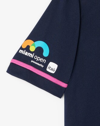 Tennis-Polohemd Miami Open Edition mit UV-Schutz