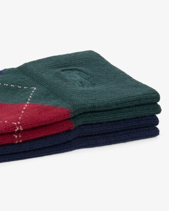 2er-Pack Socken aus Jacquard