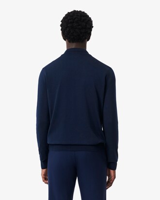 Temperaturregulierender Golf-Pullover mit Viertel-Rei&szlig;verschluss