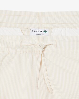 Shorts aus Baumwoll-Seersucker