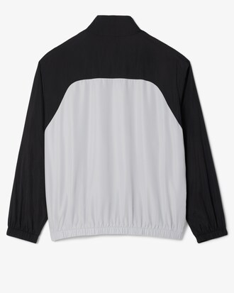 Wasserabweisende Trainingsjacke mit Colorblock-Design