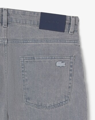 Denim-Jeans mit verwaschenem Effekt