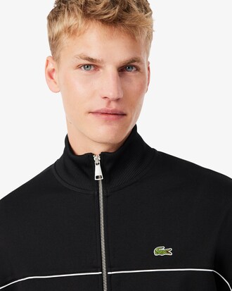 Sweatshirt mit Rei&szlig;verschluss und Einfassung