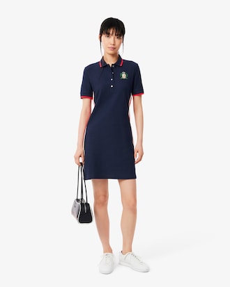 Französisches Slim Fit-Polokleid