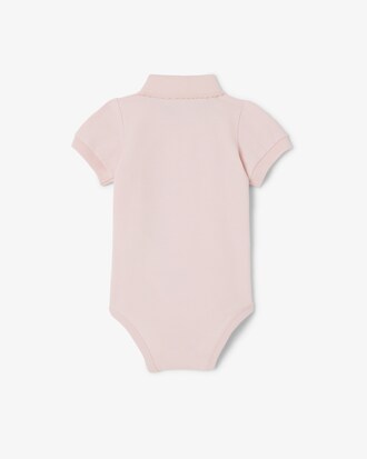 Baby-Body aus Petit Piqu&eacute;