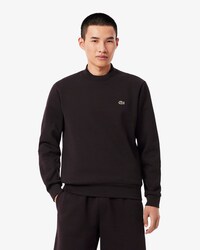 Sweatshirt aus Fleece mit Rundhalsausschnitt