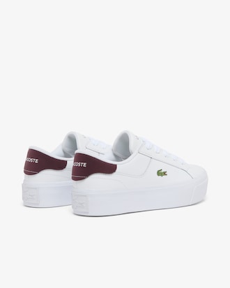 Damen-Sneakers Ziane Platform aus Leder