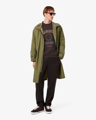 Sweatshirt aus Fleece mit Heritage-Stickerei
