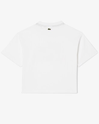 Oversized T-Shirt aus Baumwolle mit Print   