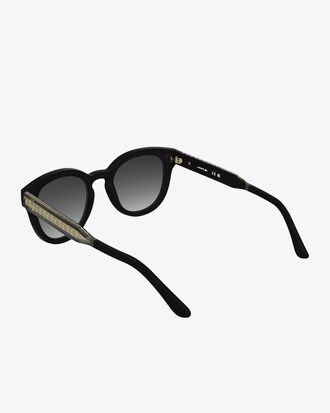 Ovale Brille mit Monogramm