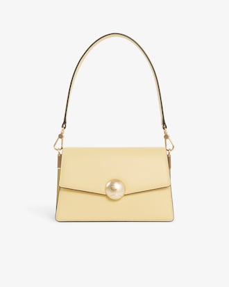 Ledertasche Tennis Bliss mit Klappverschluss