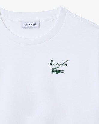 T-Shirt aus Baumwolle mit Logo