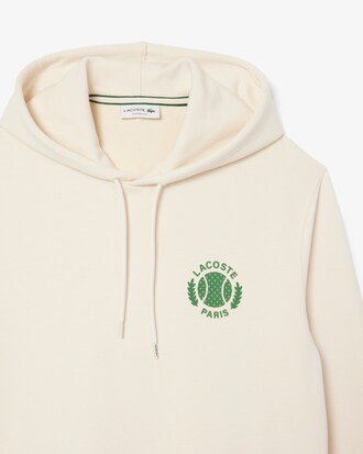 Hoodie mit Tennis-Druck