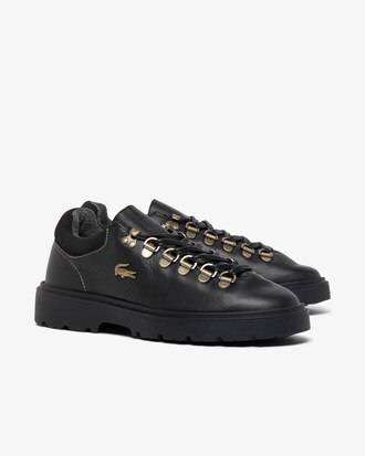 Damen-Sneakers Baseshot Winter aus Leder
