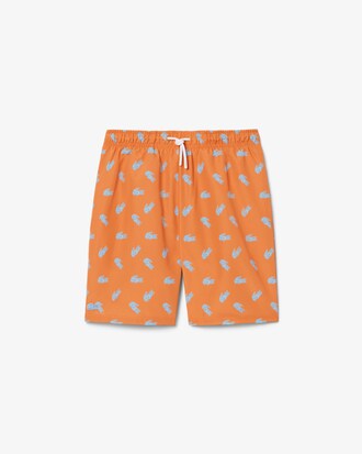 Einfarbige Badehose aus Taft