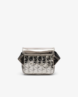 Silberne Kuriertasche The Blend