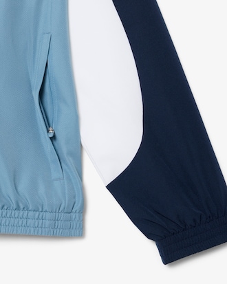 Sportlicher Trainingsanzug mit Colorblock-Design und Print