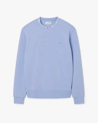 Sweatshirt aus Jersey mit Jacquard-Branding