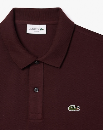 Slim Fit-Polohemd L.12.12 aus Piqué