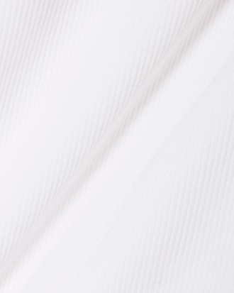 Stretch-Bralette aus Baumwoll-Rippstrick