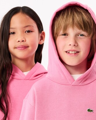 Fleece-Hoodie mit Kängurutasche