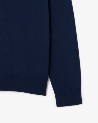 Temperaturregulierender Golf-Pullover mit Viertel-Reißverschluss