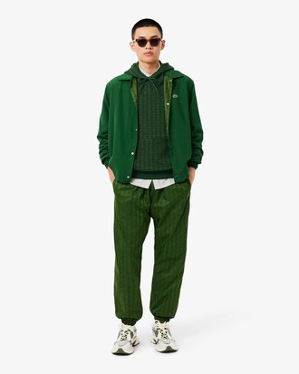 Hoodie aus Fleece mit Monogramm