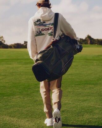 Golf-Hoodie mit Print