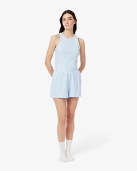 Rippstrick-Pyjama-Set aus Baumwolle