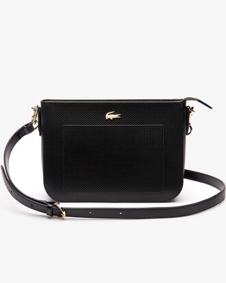 Damen CHANTACO Tasche aus Piqu&eacute;-Leder mit Colorblocks