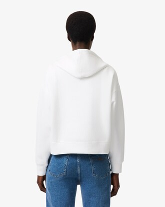 &Uuml;bergro&szlig;er Hoodie mit verstellbarer Kapuze