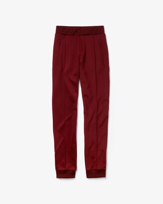 Damen Jogginghosen mit hohem Bund und Faltenlegung