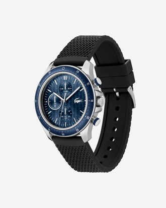 Neoheritage Chronograph aus schwarzem Silikon