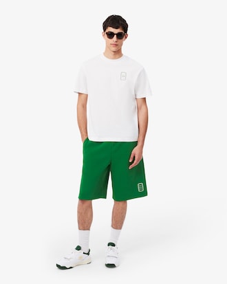 Relaxed Fit-Shorts aus doppelseitigem Piqu&eacute;