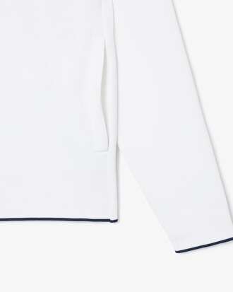 Tennis-Sweatshirt Heritage mit Polokragen und Rei&szlig;verschluss