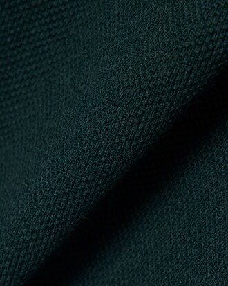 Polohemd aus Petit Piqu&eacute; mit Colorblock-Design
