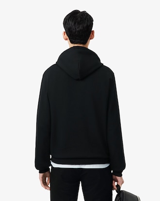 Hoodie aus Baumwollfleece