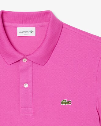 Slim Fit-Polohemd L.12.12 aus Piqué