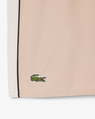 Halblange Badehose mit Colorblock-Design