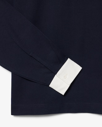 Relaxed Fit-Rugby-Polohemd aus Jersey