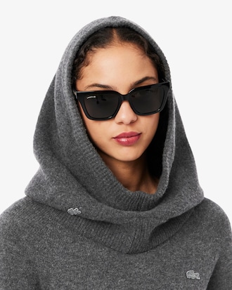 Nahtlose Balaclava aus Tuchwolle