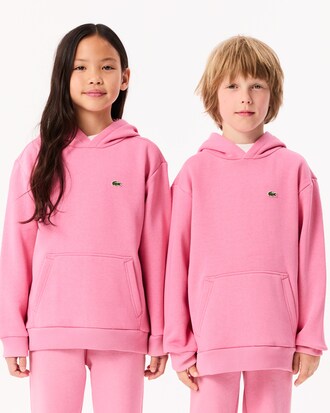 Fleece-Hoodie mit Kängurutasche