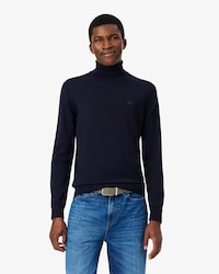 Pullover aus Merinowolle mit Rundhalsausschnitt