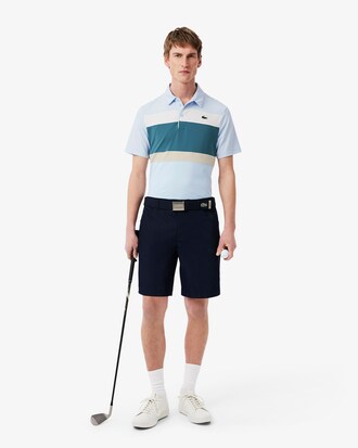 Golf-Polohemd mit Colorblock-Design, Regular Fit