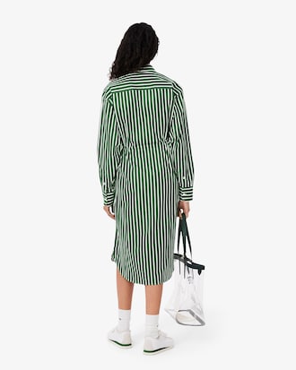 Relaxed Fit-Hemdkleid aus Popeline